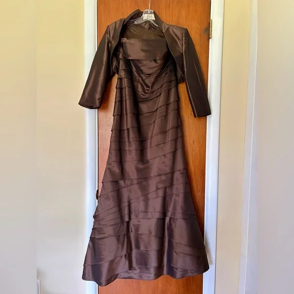 green emerald velvet dress Ribbed Midi Dress & Shrug Set